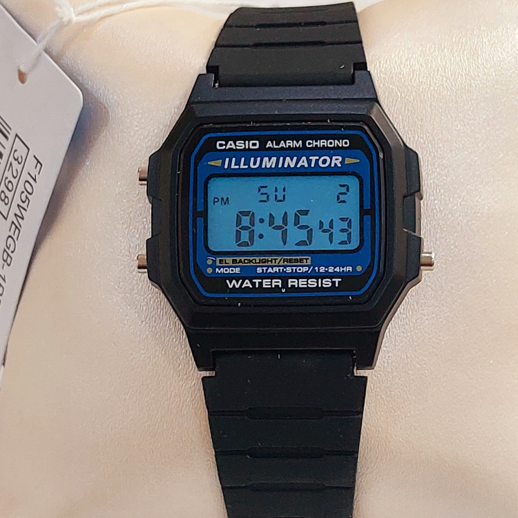 حراج ساعت مچی کاسیو مردانه و زنانه مدل CASIO F-105