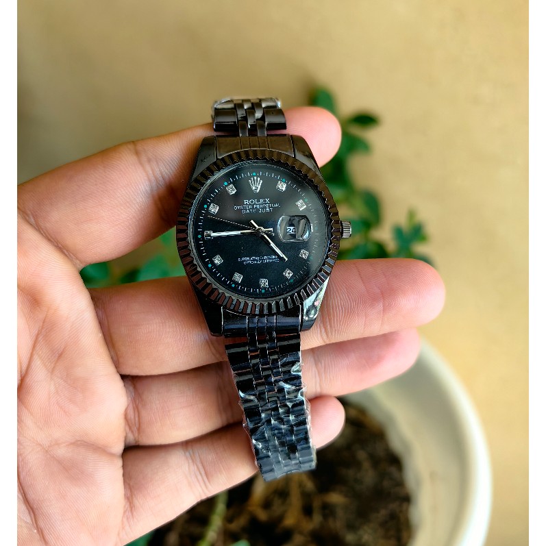 ساعت زنانه رولکس rolex مستر تقویم تلسکوپی بند فلزی موتور شرکتی کد122