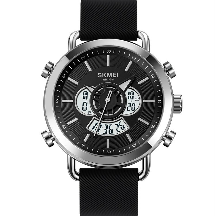 ساعت مچی مردانه اسکمی مدل SKMEI 1860 نقره ای