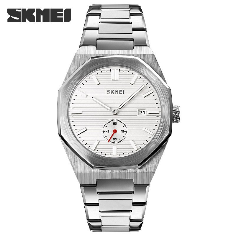 ساعت مچی مردانه اسکمی مدل skmei 9262 نقره ای