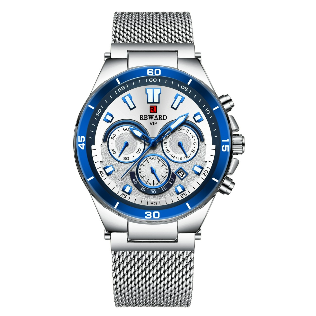 ساعت مچی مردانه ریوارد مدل REWARD 82003 نقره ای