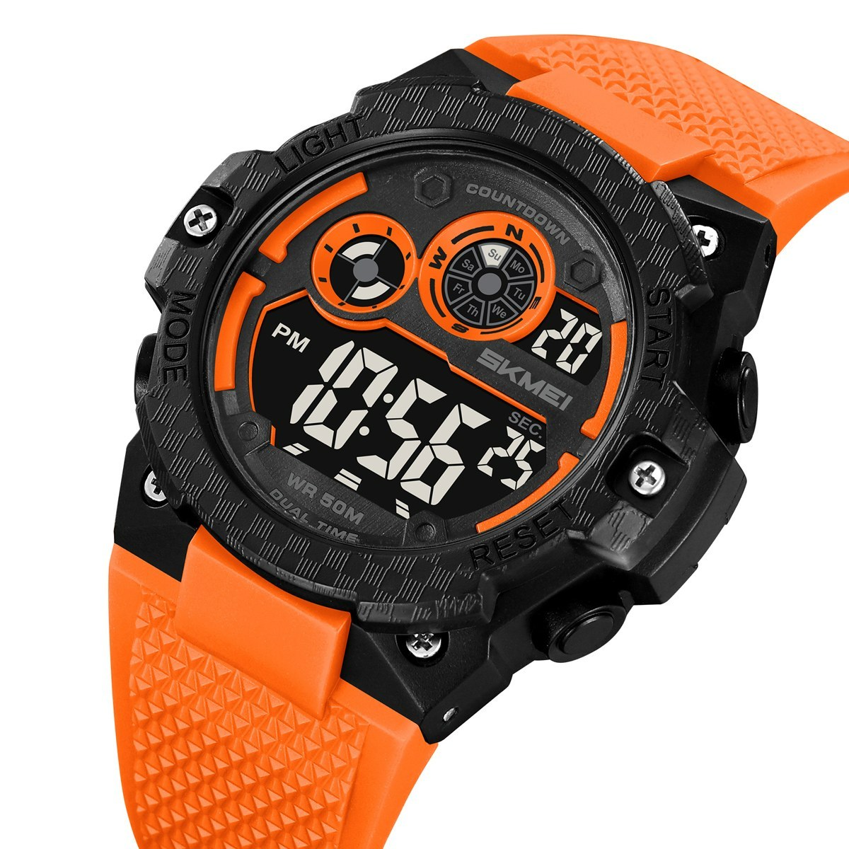 ساعت مچی مردانه اسکمی مدل SKMEI 2337 نارنجی