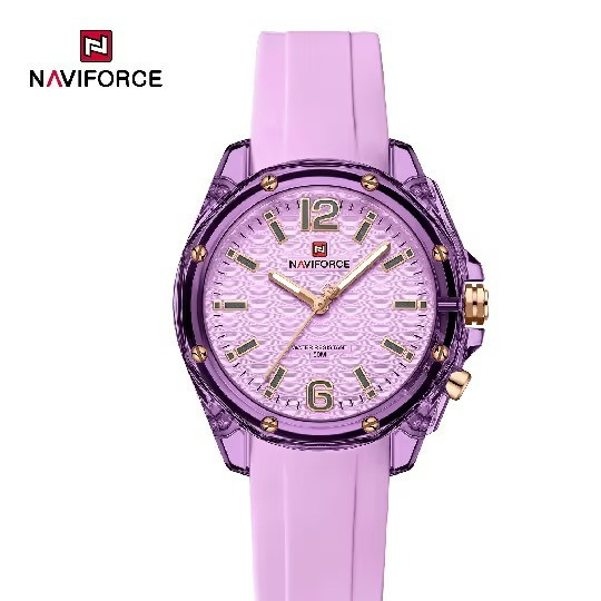 ساعت مچی زنانه نیوی فورس مدل NAVIFORCE 6103 بنفش