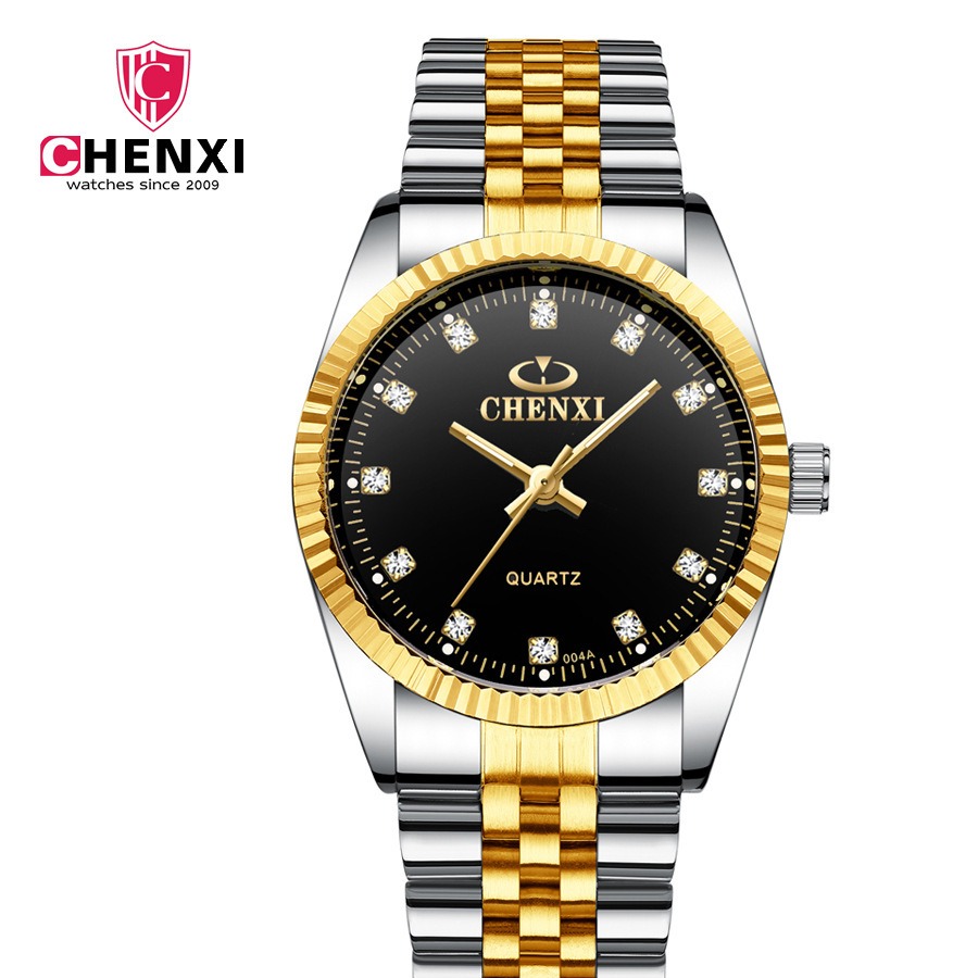 ساعت مچی مردانه چنکسی مدل CHENXI 004 ترکیبی مشکی