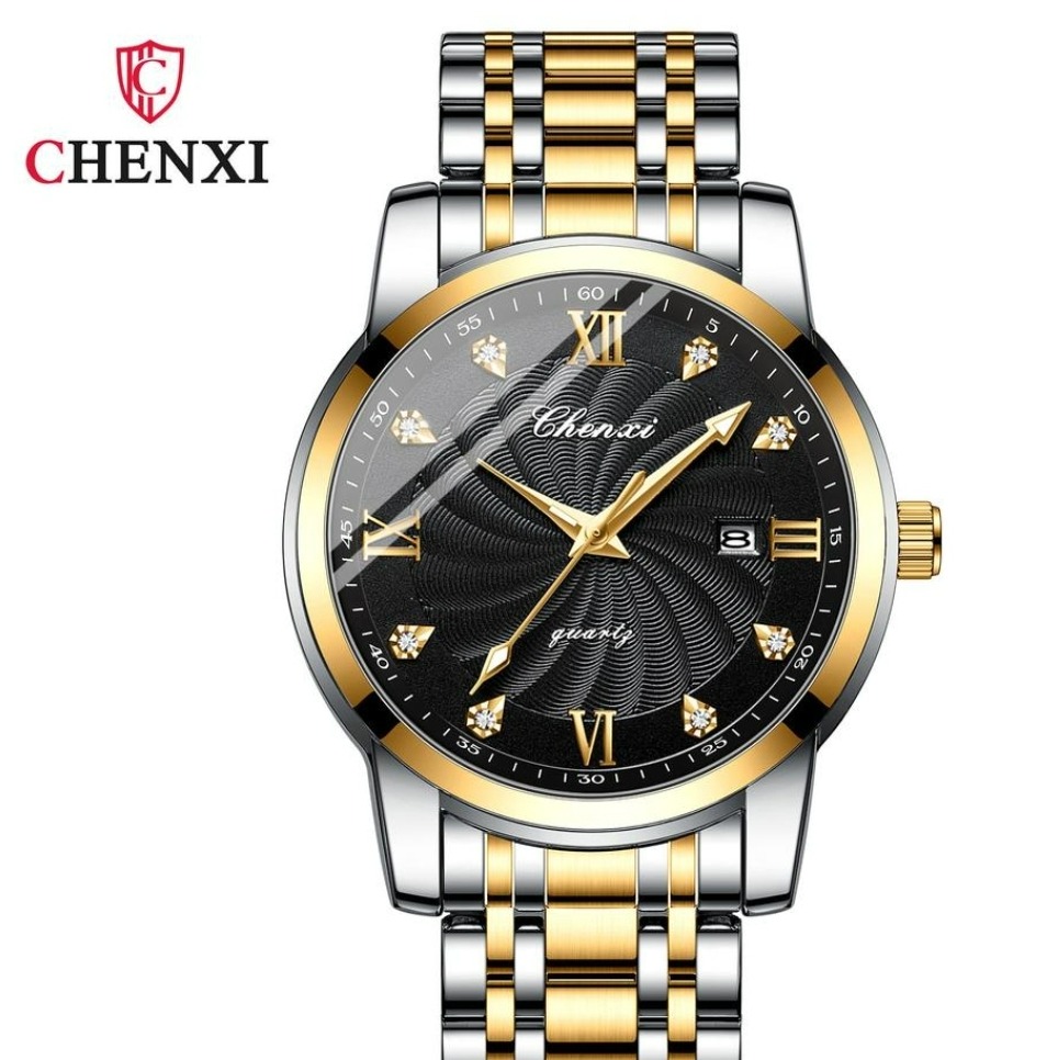 ساعت مچی مردانه چنکسی مدل CHENXI 00221 ترکیبی مشکی