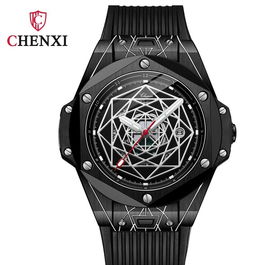 ساعت مچی مردانه چنکسی مدل CHENXI 8249 مشکی