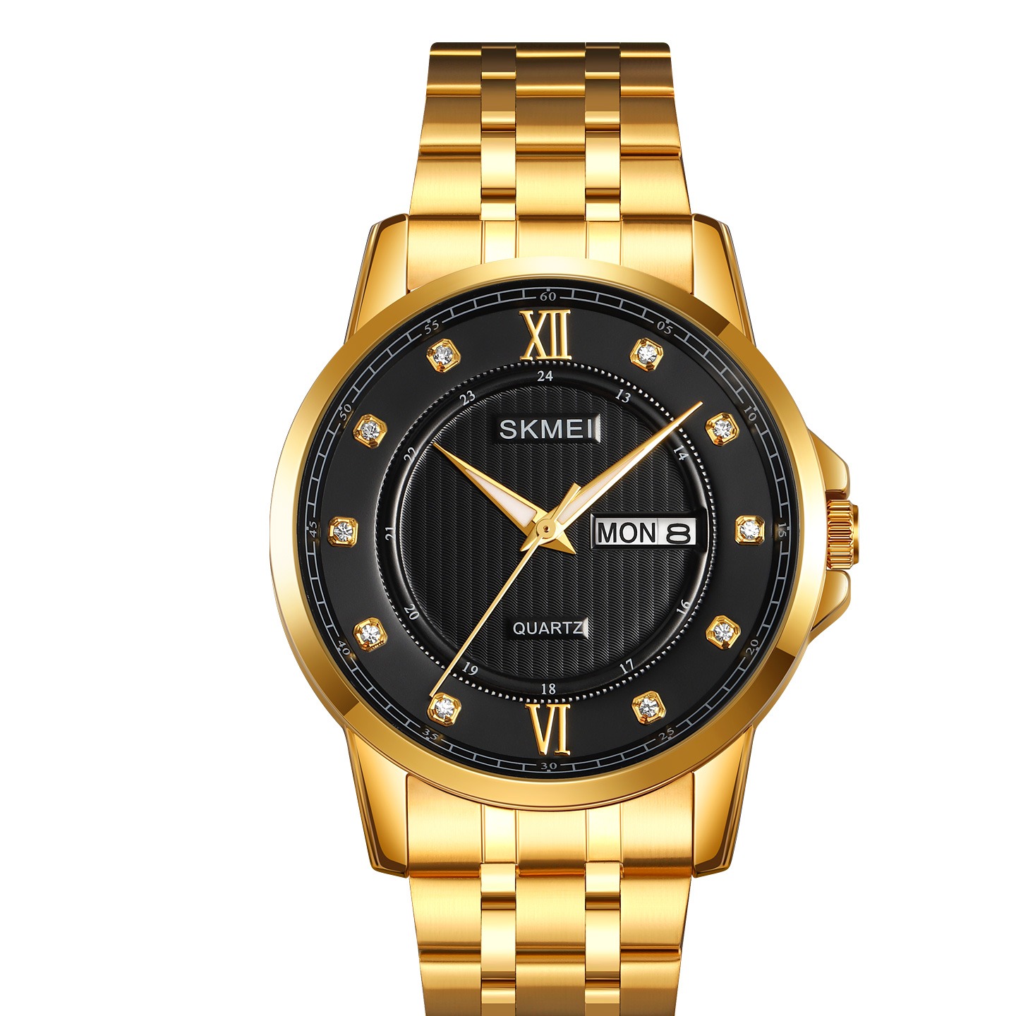 ساعت مچی مردانه اسکمی مدل SKMEI 2084 طلایی مشکی