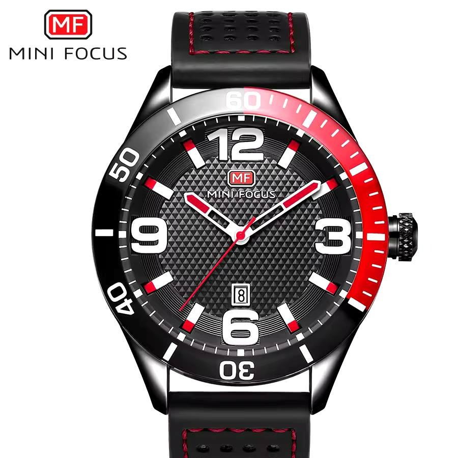 ساعت مچی مردانه مینی فوکوس مدل MINI FOCUS 0155 مشکی