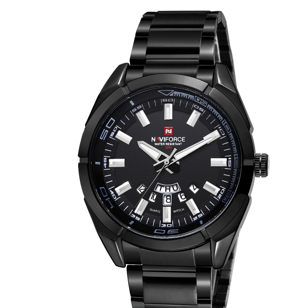 ساعت مچی مردانه نیوی فورس مدل Naviforce 9038 مشکی