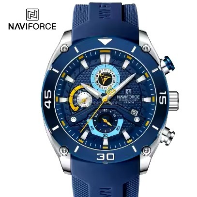ساعت مچی مردانه نیوی فورس مدل NAVIFORCE 8038 آبی