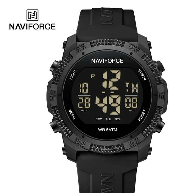 ساعت مچی مردانه نیوی فورس مدل NAVIFORCE 7104 مشکی
