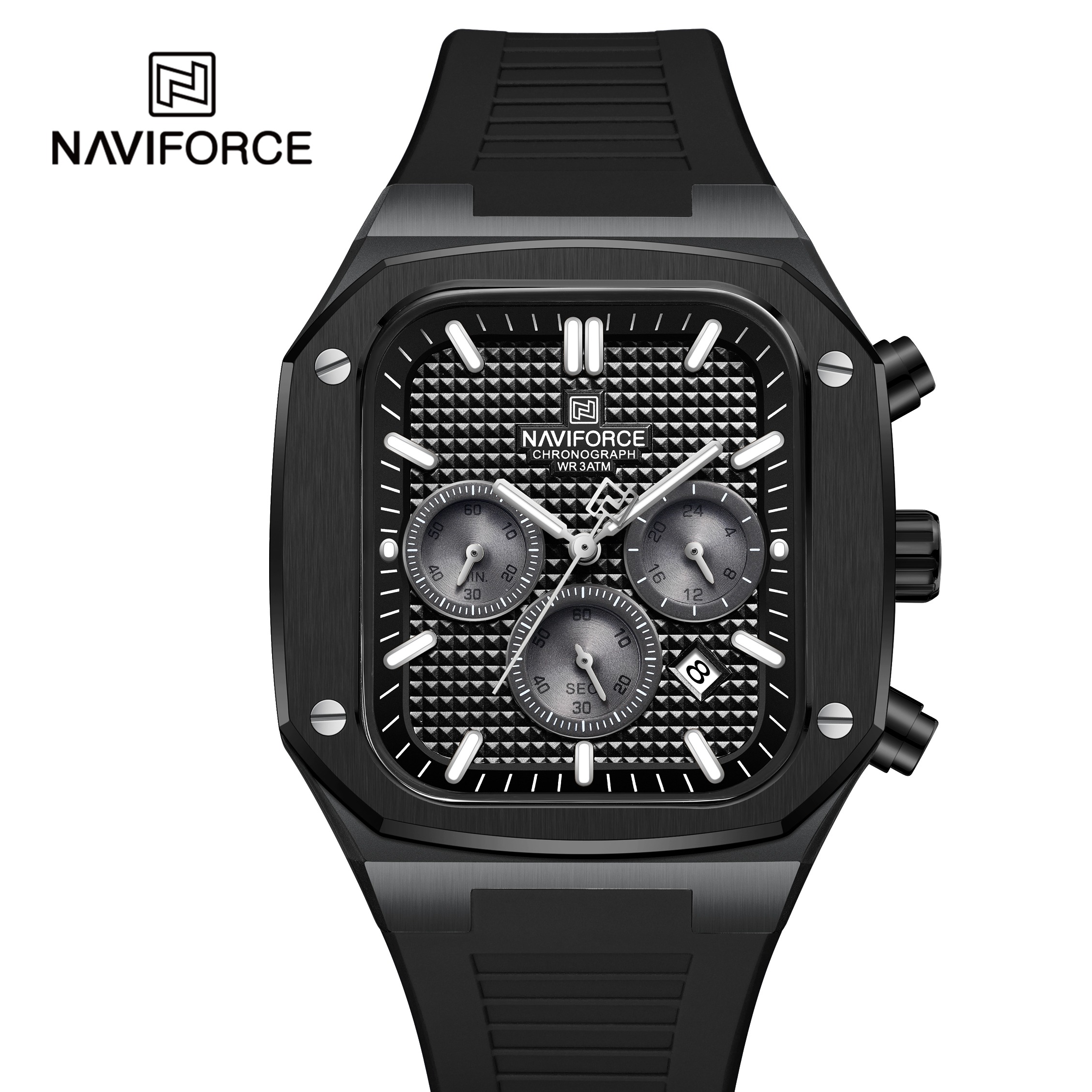 ساعت مچی مردانه نیوی فورس مدل NAVIFORCE 8037 مشکی