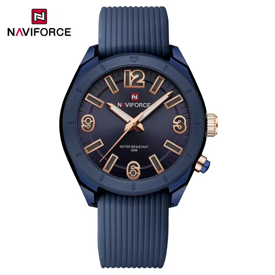 ساعت مچی زنانه نیوی فورس مدل NAVIFORCE 7103 آبی
