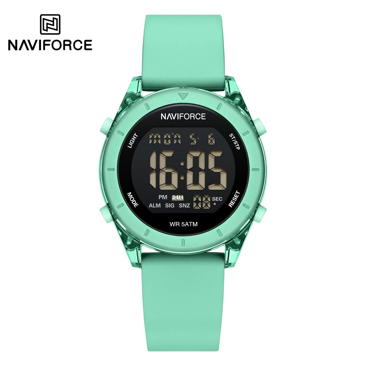ساعت مچی زنانه نیوی فورس مدل NAVIFORCE 7108 آبی روشن