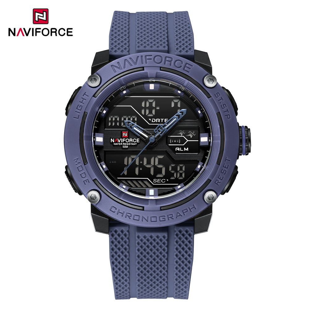 ساعت مچی مردانه نیوی فورس مدل NAVIFORCE 7114 بنفش