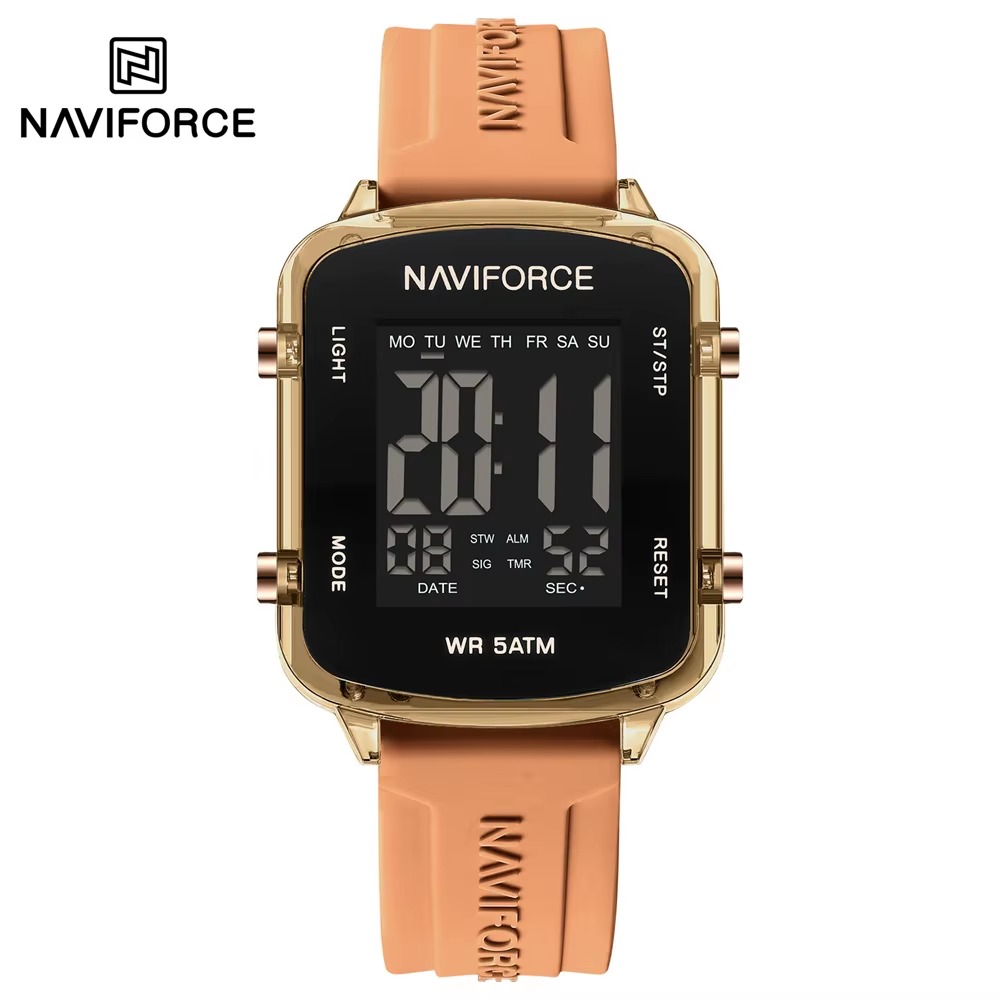 ساعت مچی زنانه مدل NAVIFORCE 7120 رزگلد