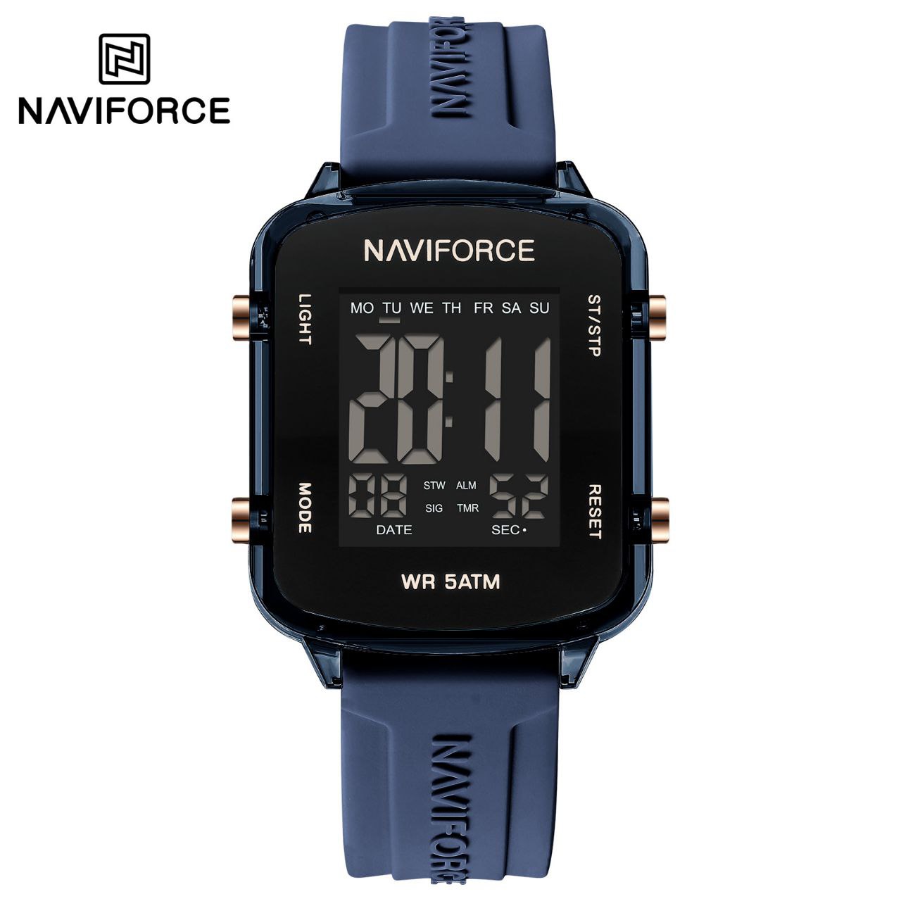 ساعت مچی زنانه مدل NAVIFORCE 7120 آبی