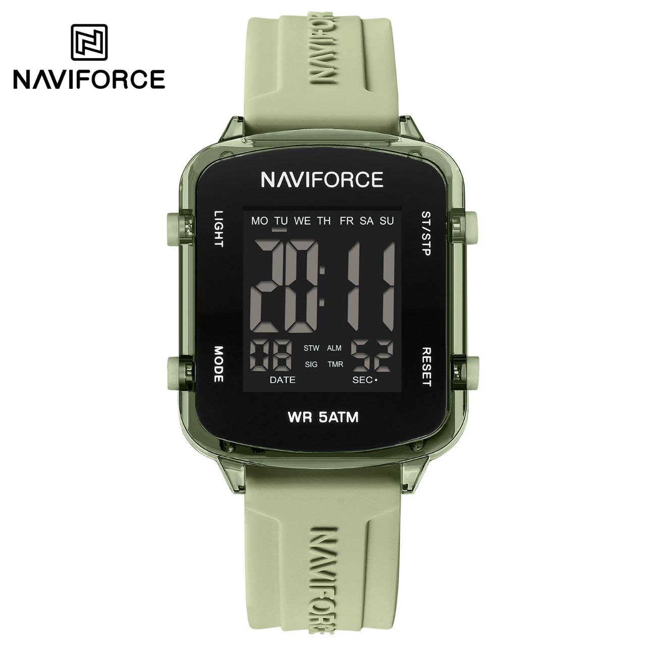 ساعت مچی زنانه مدل NAVIFORCE 7120 سبز