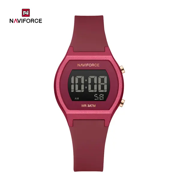 ساعت مچی زنانه نیوی فورس مدل NAVIFORCE 5064 قرمز