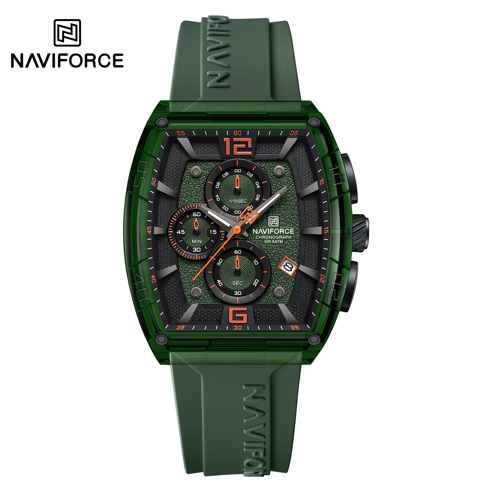 ساعت مچی مردانه نیوی فورس مدل NAVIFORCE 6101 سبز