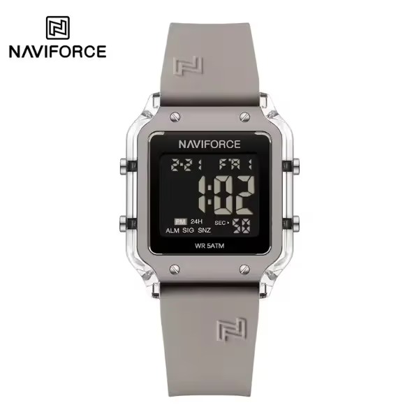 ساعت مچی زنانه نیوی فورس مدل NAVIFORCE 6105 خاکستری