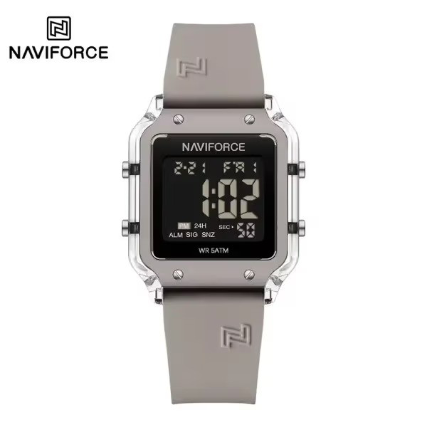 ساعت مچی زنانه نیوی فورس مدل NAVIFORCE 6105 خاکستری