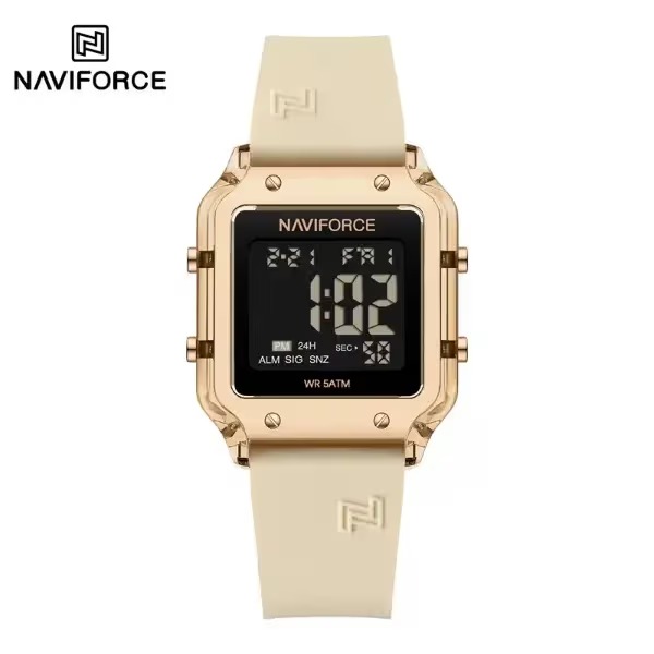 ساعت مچی زنانه نیوی فورس مدل NAVIFORCE 6105 رزگلد