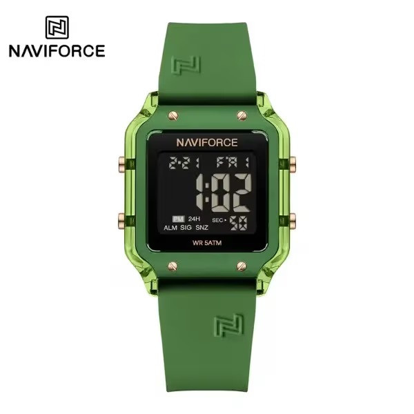 ساعت مچی زنانه نیوی فورس مدل NAVIFORCE 6105 سبز