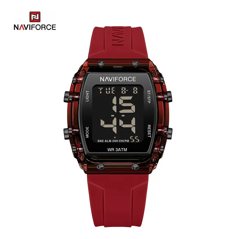 ساعت مچی ناویفورس مدل Naviforce 7102 قرمز