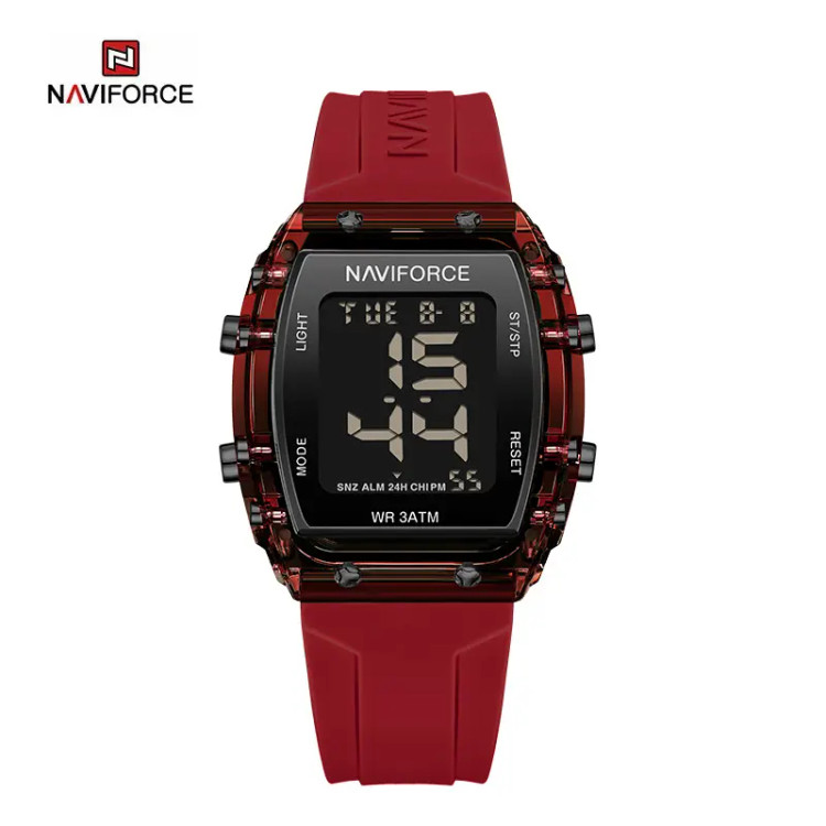 ساعت مچی ناویفورس مدل Naviforce 7102 قرمز