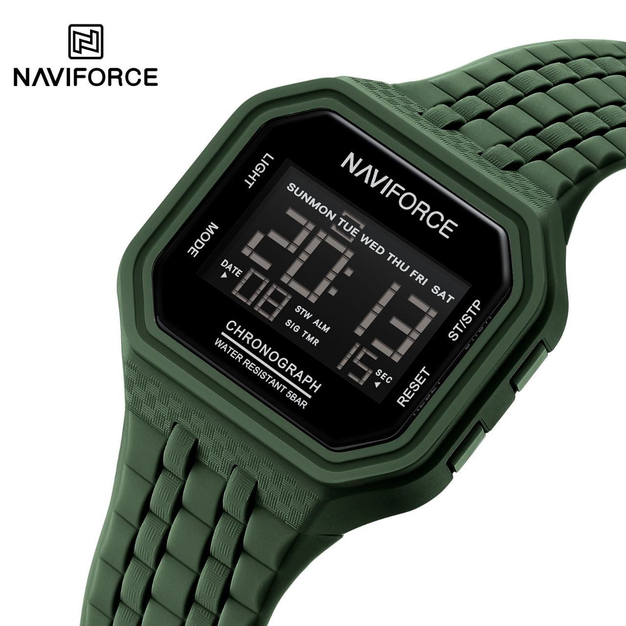 ساعت مچی مردانه نیوی فورس مدل NAVIFORCE 7116 سبز