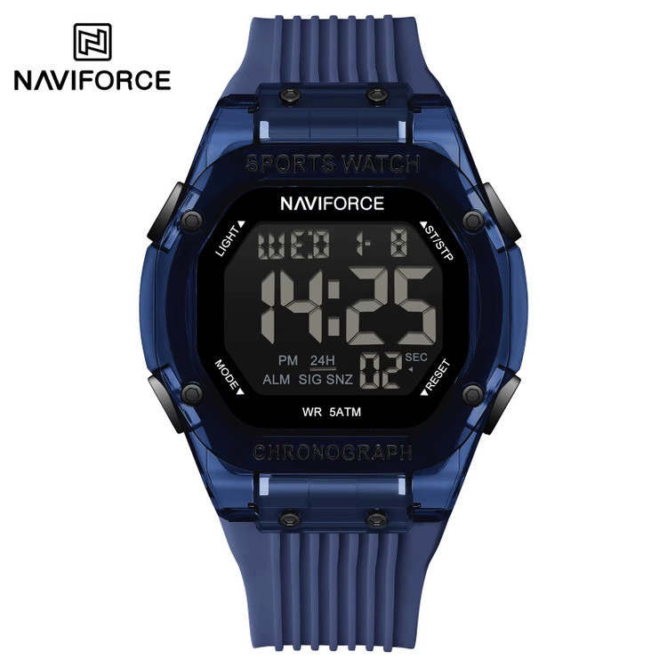 ساعت مچی مردانه ناویفورس مدل Naviforce 7113 آبی