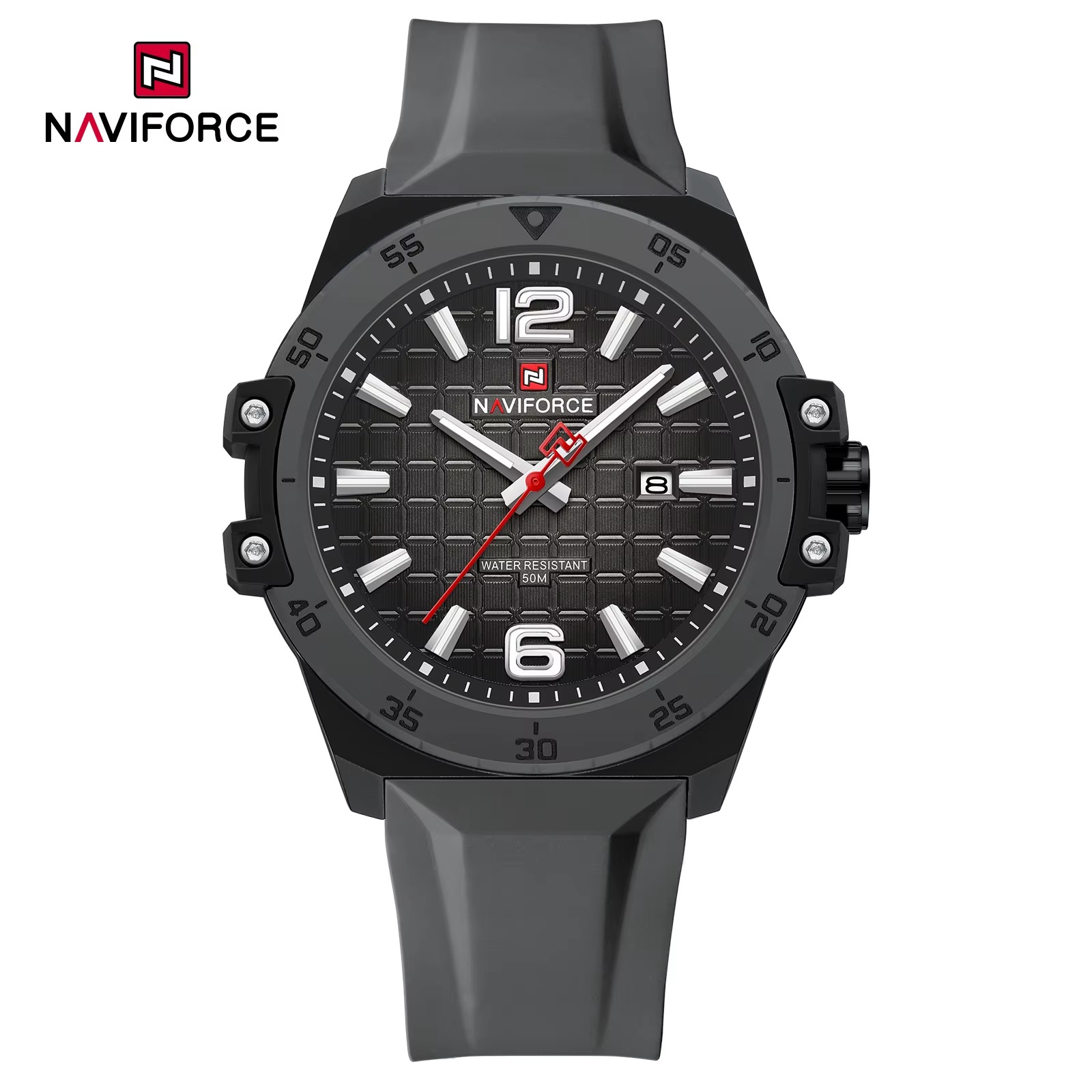 ساعت مچی مردانه مدل Naviforce 7122 خاکستری