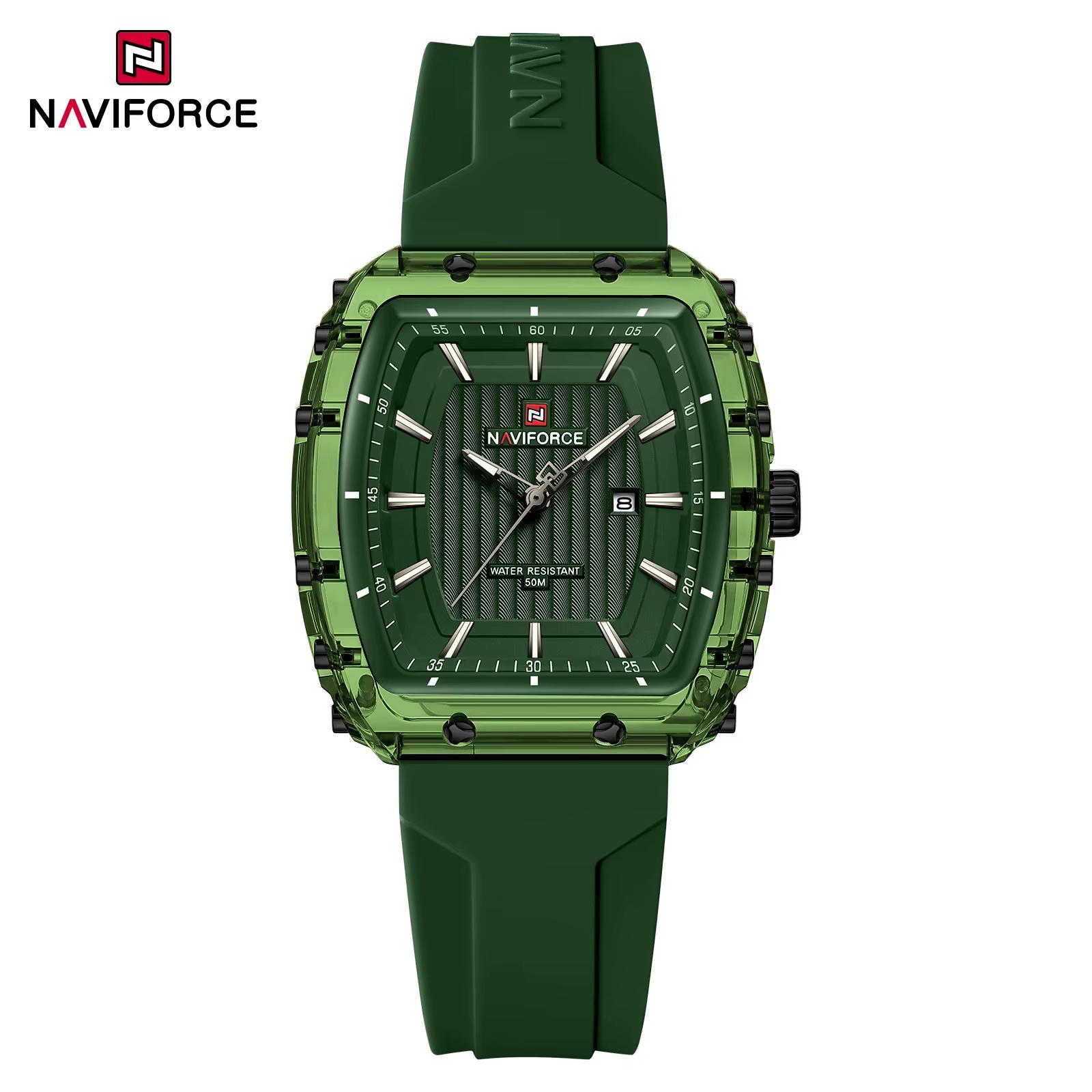 ساعت مچی زنانه NAVIFORCE 7124 سبز