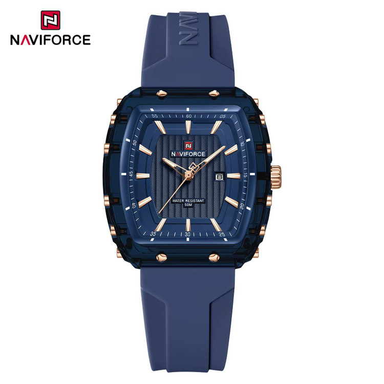 ساعت مچی زنانه NAVIFORCE 7124 آبی