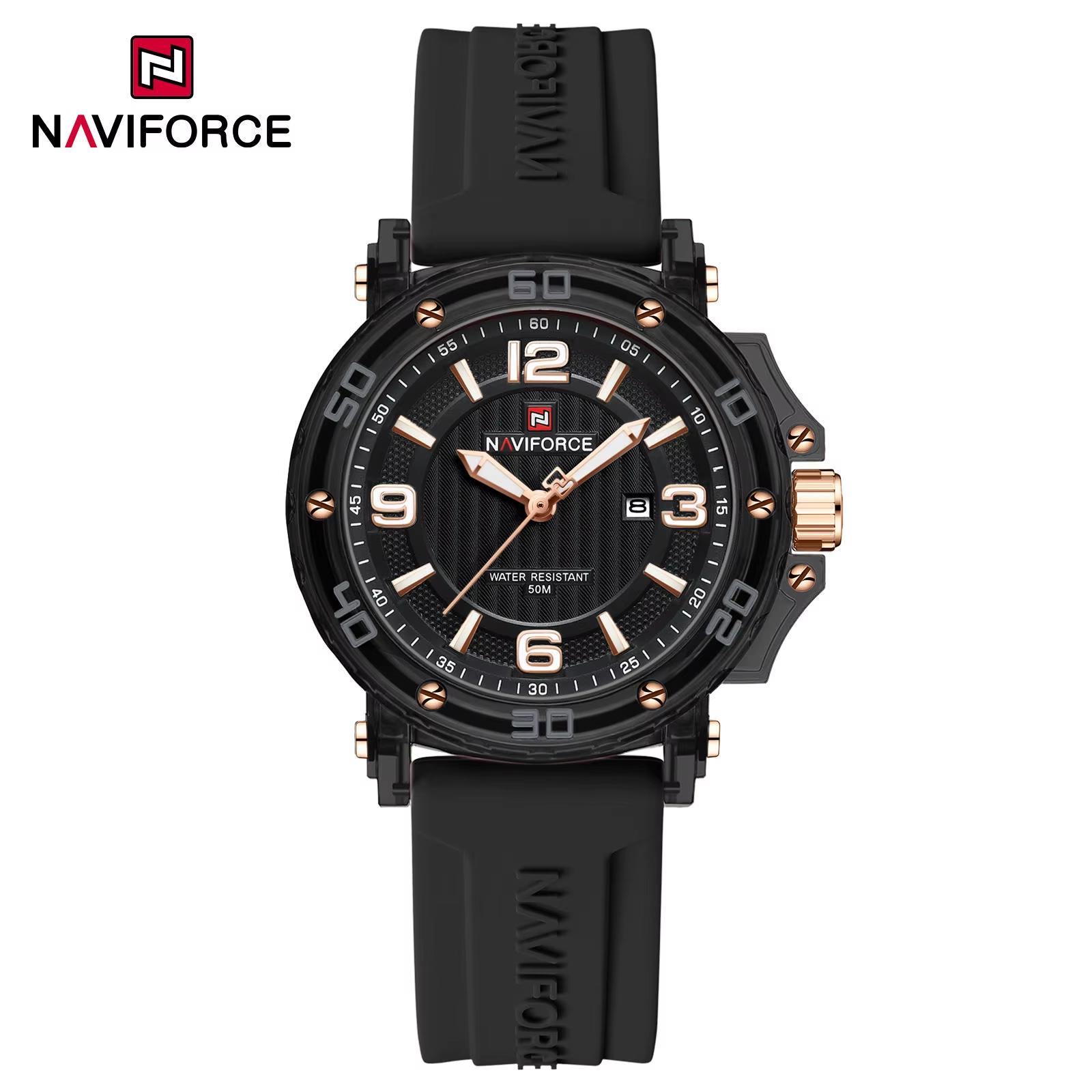 ساعت مچی زنانه مدل Naviforce 7125 مشکی