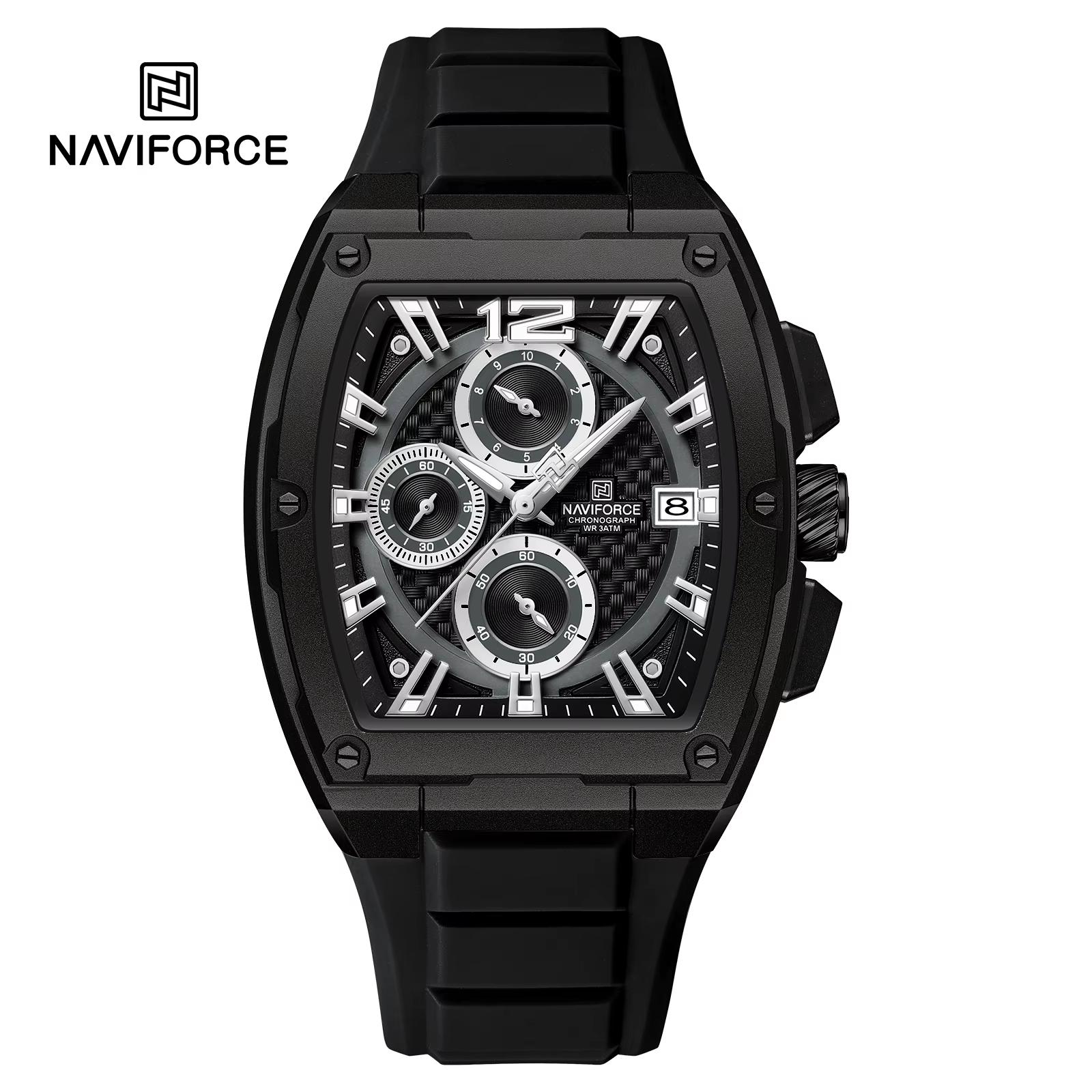 ساعت مچی مردانه 8050 NAVIFORCE مشکی