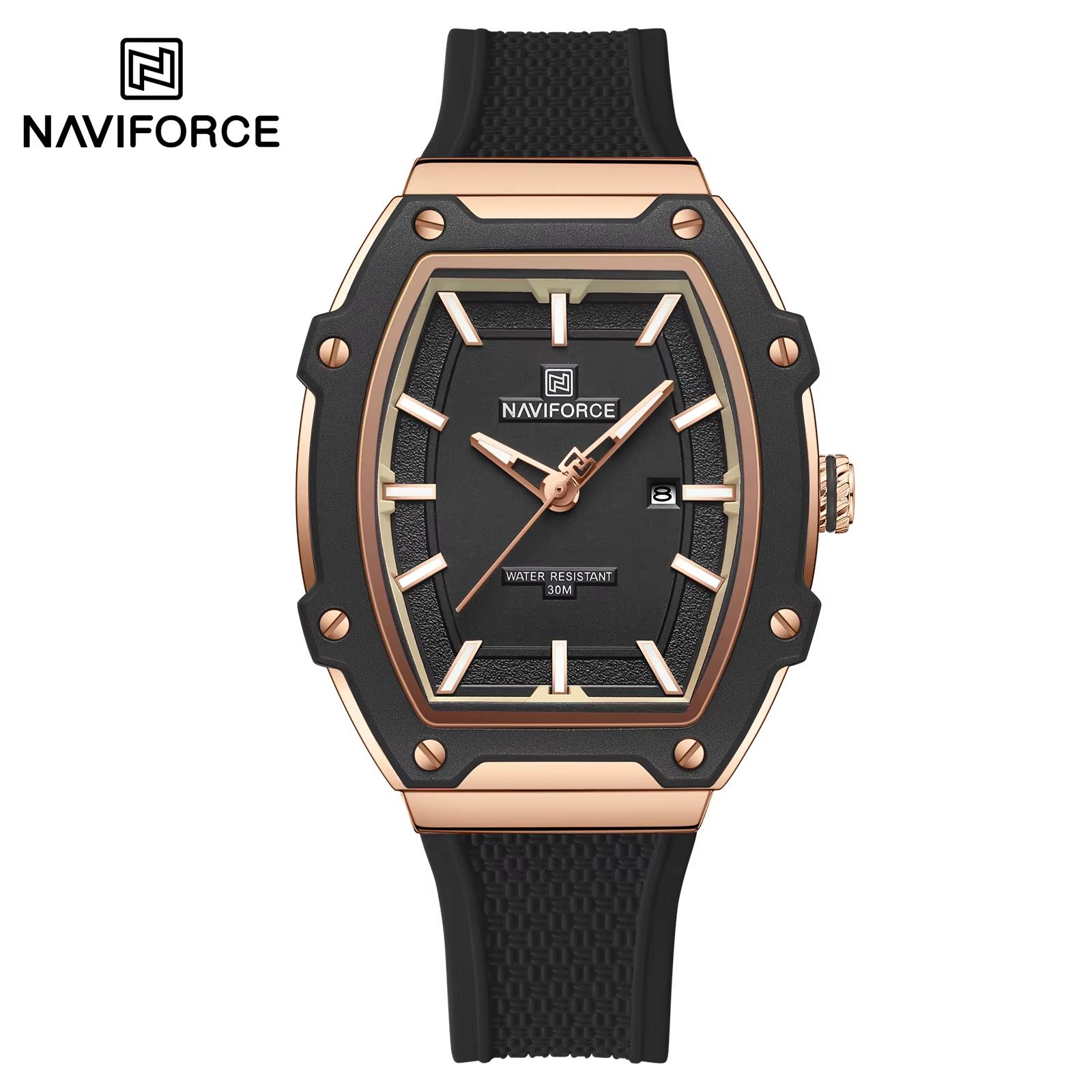 ساعت مچی زنانه مدل NAVIFORCE 8069 مشکی