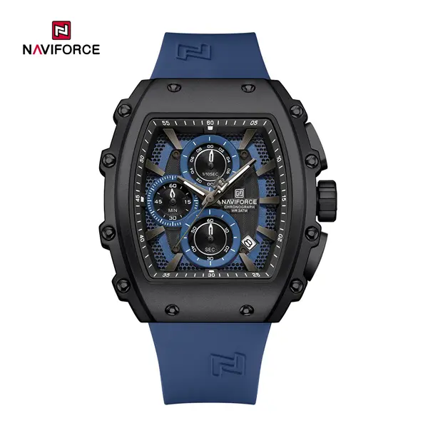 ساعت مچی مردانه نیوی فورس NAVIFORCE 8070 آبی