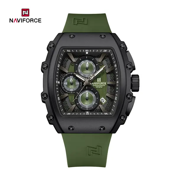 ساعت مچی مردانه نیوی فورس NAVIFORCE 8070 سبز