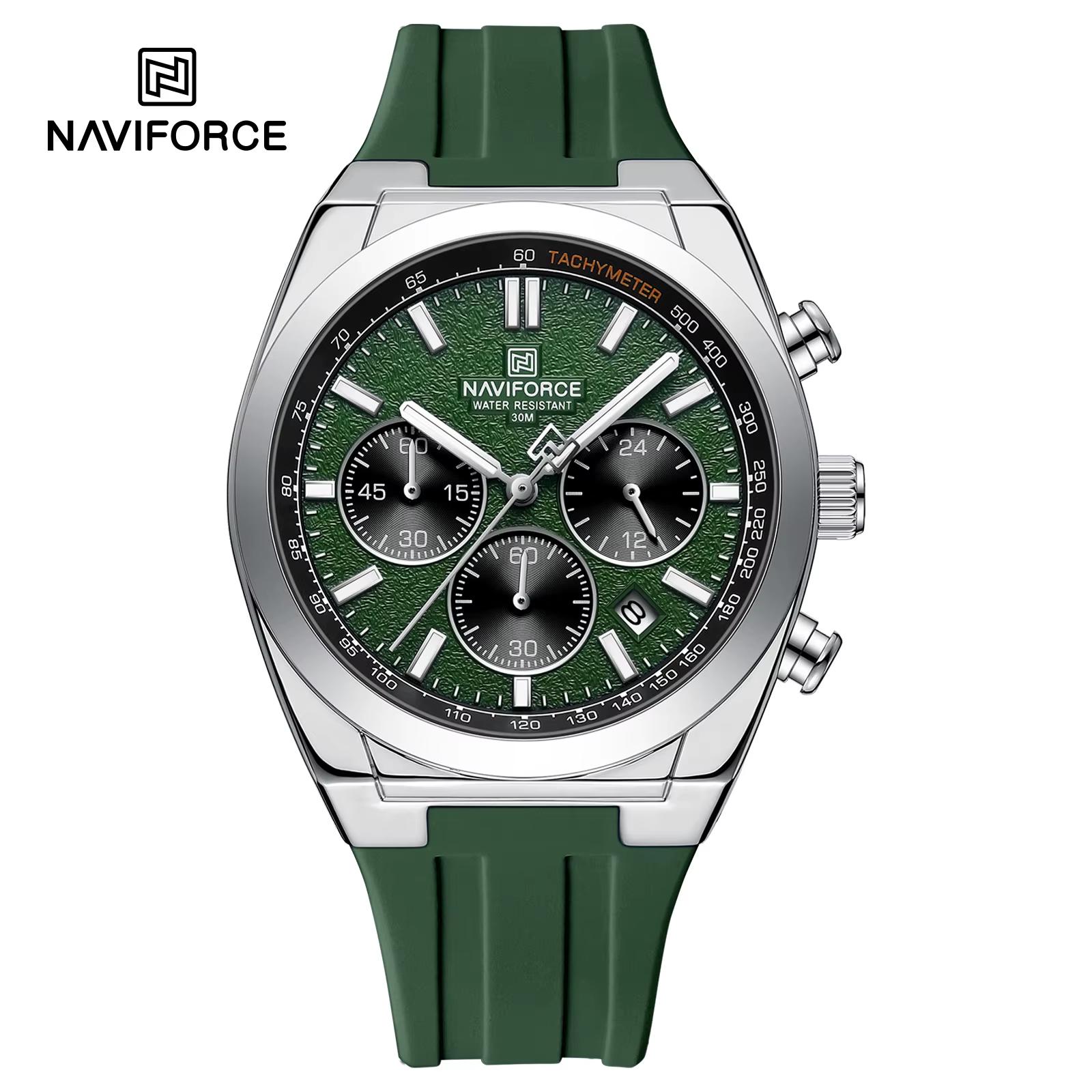 ساعت مچی مردانه NAVIFORCE 8080 سبز
