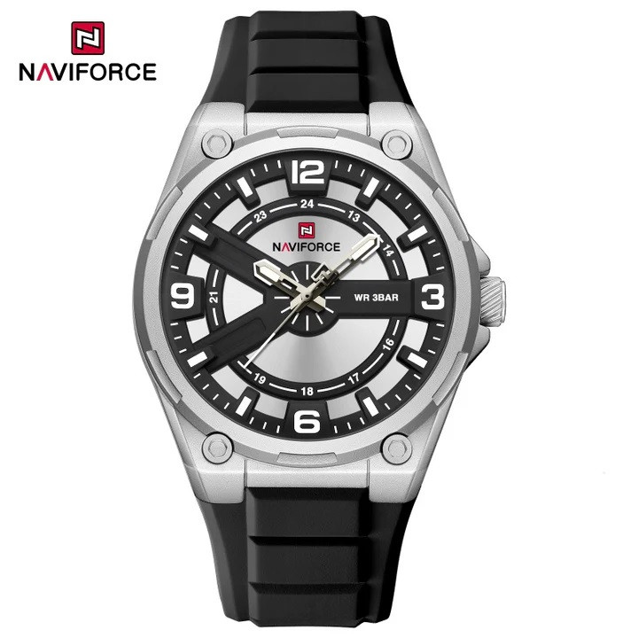 ساعت مچی مردانه نیوی فورس مدل NAVIFORCE 9260 نقره ای سفید