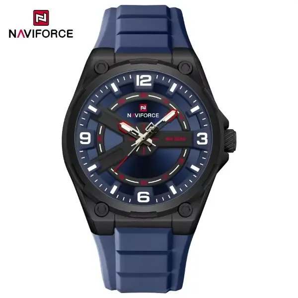 ساعت مچی مردانه نیوی فورس مدل NAVIFORCE 9260 مشکی آبی