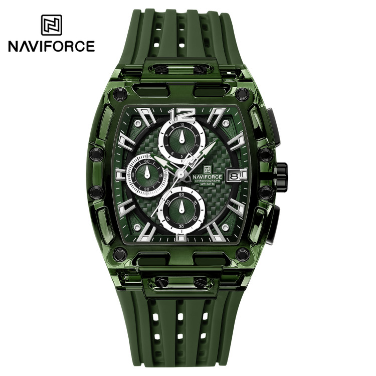 ساعت مچی مردانه نیوی فورس مدل NAVIFORCE 7105 سبز