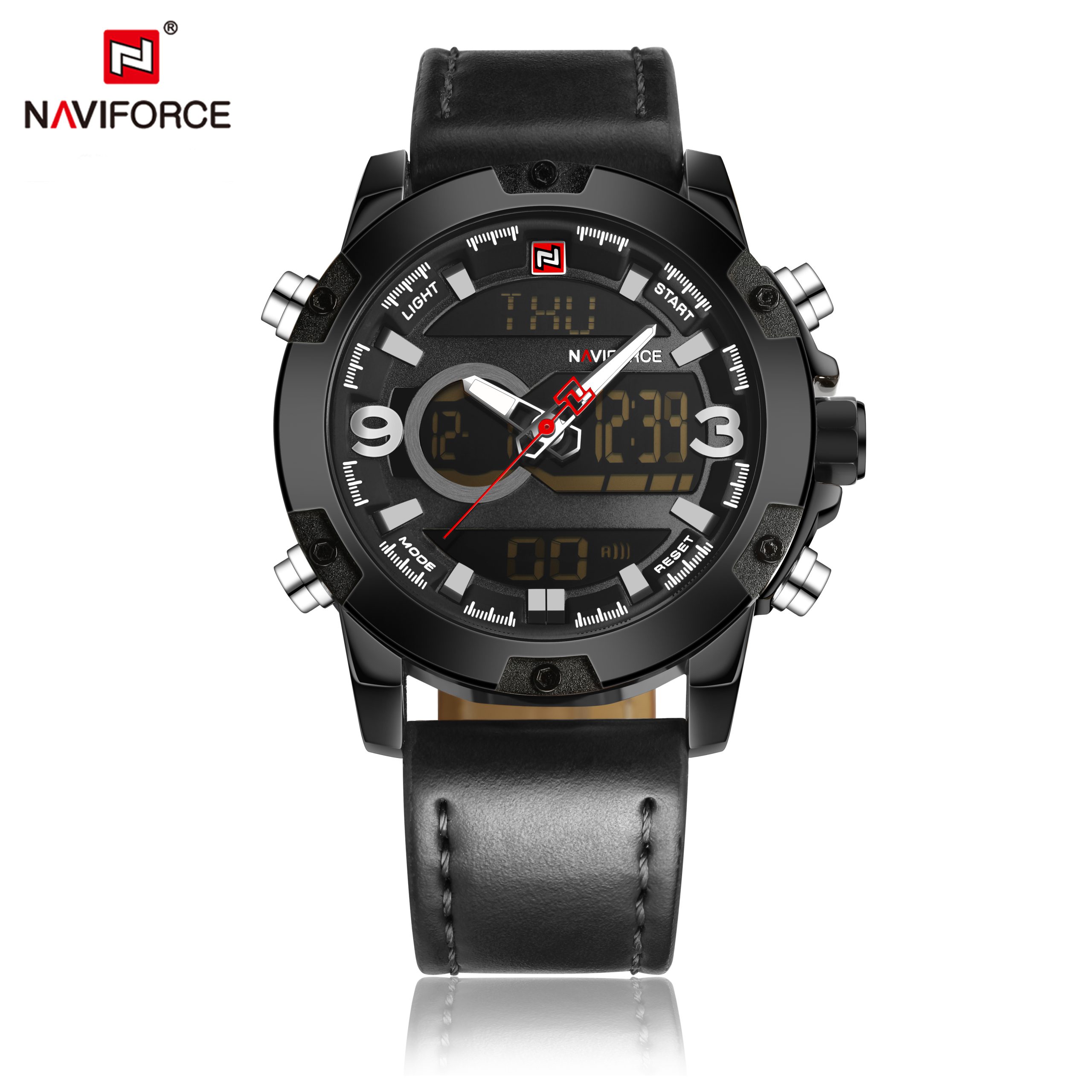 ساعت مچی مردانه نیوی فورس مدل Naviforce 9097 مشکی