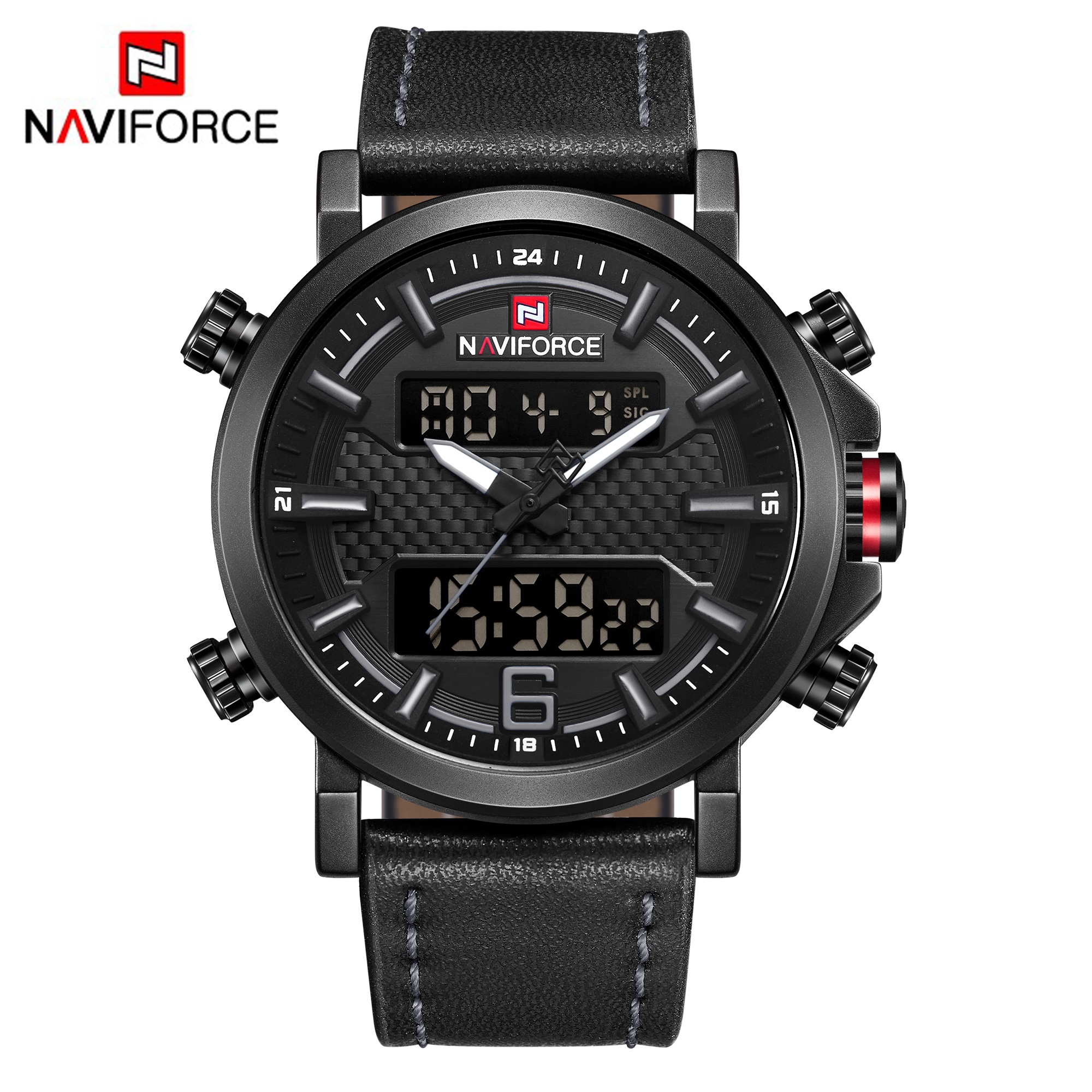ساعت مچی مردانه نیوی فورس مدل Naviforce 9135 مشکی