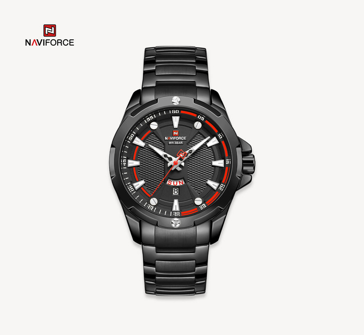 ساعت مچی مردانه نیوی فورس مدل Naviforce 9161 مشکی