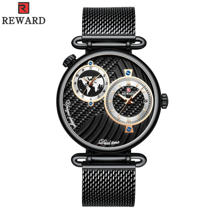 ساعت مچی آنالوگ مردانه ریوارد مدل REWARD 62002 مشکی